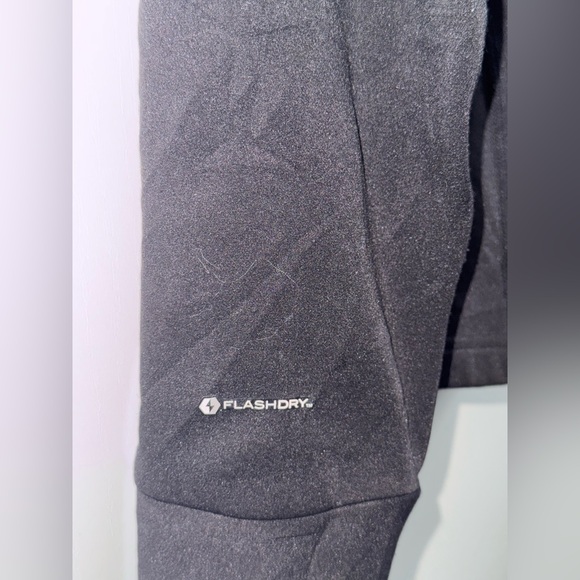 The North Face Flashdry Zip Up Jacket Black Polyester Blend Women Size Small - Picture 4 of 11